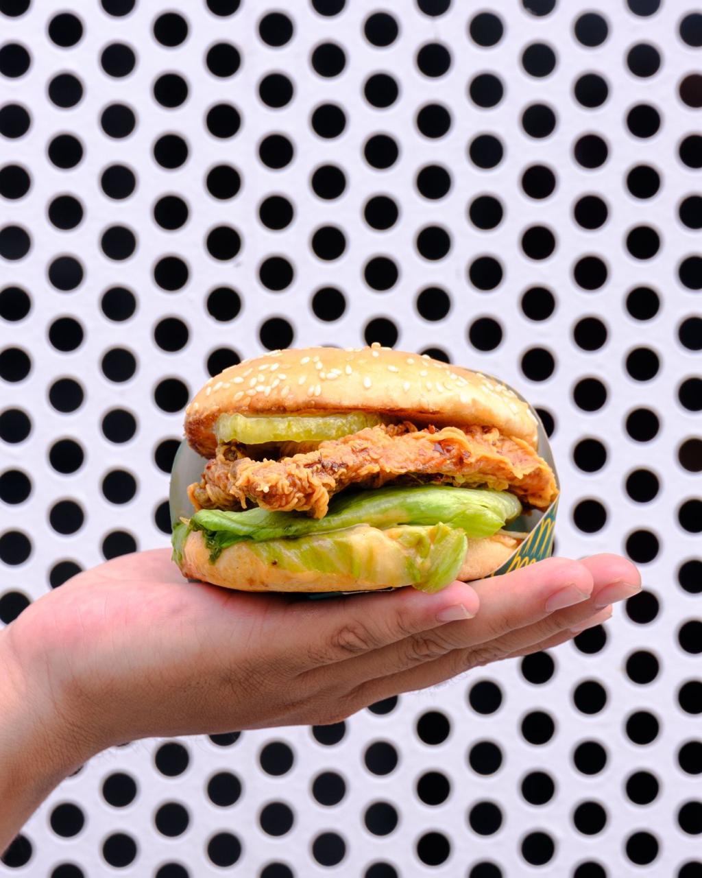 Burger chicken